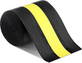 WILLBOND Carpet Cord Cover Cable Protector Floor Cover Cable Protector Management Only for Commercial Office Carpet(9.84 ft,Black and Yellow)