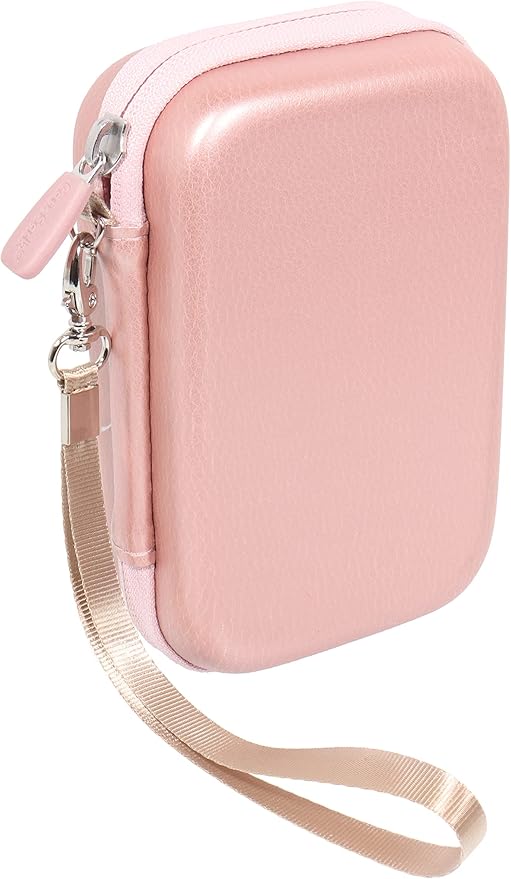 Getgear Portable Case Compatible with UnionSine Ultra Slim Portable External Hard Drive 1TB, 4TB, 750GB and All Others (Pink)