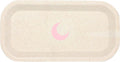 Brando Moon Small Tray - Cream Lightweight Plant Based Tray - Made from Plants - Low Carbon Kitchen Tool - Curved Edges and Smooth Surface - Travel Size 8 x 4.1 inches