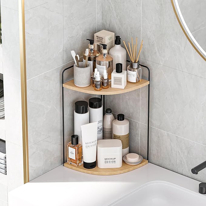 Bathroom Counter Organizer,Countertop Organizer,Vanity Organizers,Bathroom Storage,Bathrooms Sink Organizers,Counter Shelf,Corner Counter,Corner Shelves