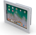 TABcare Anti-Theft Acrylic VESA Enclosure for Apple iPad mini 6 7 8.3" with Free Wall Mount Kit & 90-Degree Angle USB C Charge Cable (iPad mini 6/7 8.3", White)