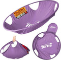 Laundry Turtle Collapsible Laundry Basket | Foldable Laundry Hamper & Collapsible Laundry Baskets | Portable Laundry Grabber for Dirty Clothes (Lavender, Small)
