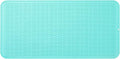 Silicone Dish Drying Mat for Multiple Usage,Easy clean,Eco-friendly,Heat-resistant Silicone Mat for Kitchen Counter or Sink,Refrigerator or Drawer Liner Mint 5XL 36inches x 18inches