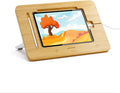 Wooden Tablet Drawing Stand - Portable & Adjustable 5 Angles for Laptop,Laptop Stand Riser,Compatible with 12.9/13 inch iPad Pro(3rd-6th Gen)