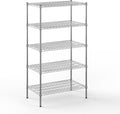 21" Deep x 36" Wide x 64" Height Wire Shelving Kit | 5-Tier | NSF Commercial Storage Rack Unit
