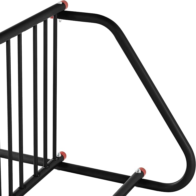 Retrospec Commercial Grid Bike Rack - Single & Double Sided - Bicycle Storage Stand for Garages, Stores, Schools & Universities Power Coated Steel