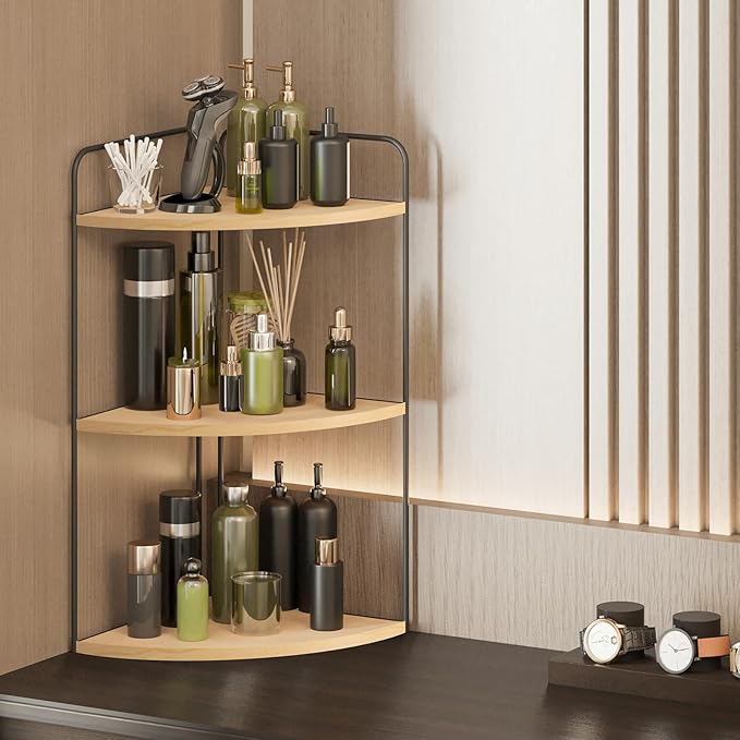 Bathroom Counter Organizer,Countertop Organizer,Vanity Organizers,Bathroom Storage,Bathroom Sink Organizers,Counter Shelf,Corner Counter,Corner Shelves