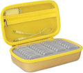 Stukkaze Memory Card Case - Water-Resistant & Anti-Shock 36 Slot Holder, 27 Micro SD & 9 SD/SDHC/SDXC Cards Organizer for Camera - Gold