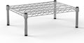 18" Deep x 24" Wide x 8" Height 1-Tier Wire Shelving Kit | NSF Commercial Storage Rack Unit