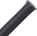 100ft - 1/8 inch PET Expandable Braided Sleeving – Black – Alex Tech Braided Cable Sleeve