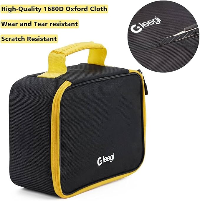 Tire Inflator Bag Compatible with NOCO AIR10/AIR15/AIR20, Carrying Case Storage Holder Organizer for Portable Air Compressor Pump