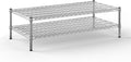 24" Deep x 48" Wide x 14" Height Wire Shelving Kit | 2-Tier | NSF Commercial Storage Rack Unit