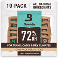 Boveda 72% RH 2-Way Humidity Control – Restores & Maintains Humidity – All in One Solution for Humidification- Patented Technology - Convenient & Versatile - 10 Count Resealable Bag