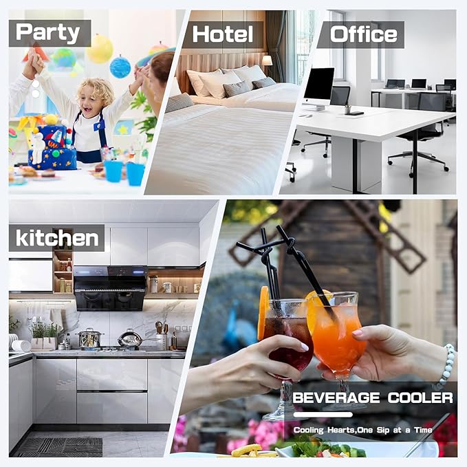 Compact 95 Can/2.6Cu.Ft Mini Fridge For Soda, Beer Or Wine, Portable Small Beverage Refrigerator With Digital Display&Removable Shelves &Reversible Glass Front Door For Office, Dorm, Bar