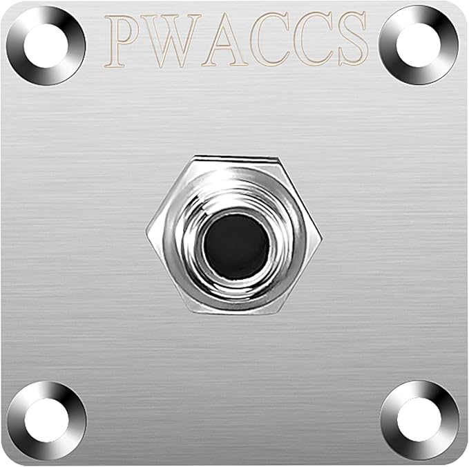 PWACCS Pressure Washer Gun Holder, Stainless Steel 1/4" Quick Connect Wall Mount Power Washer Gun Holder, Pressure Washer Accessories Wall Storage Rack, 2 Pack