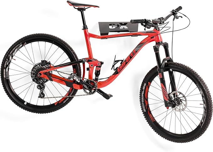 Bike Wall Mount Rack with Gear Hooks – Horizontal Bike Rack shelf- Bicycle Storage Hanger for Garage or Indoor Use - Bike Storage Wall Mount System