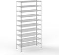 18" Deep x 42" Wide x 86" Height Wire Shelving Kit | 10-Tier | NSF Commercial Storage Rack Unit