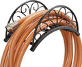Wall Mounted Hose Holder - Metal Water Hose Holder - Hose Hanger Hose Hook for Water Hose Extension Cords Vacuum Hose.