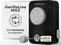 GorillaLine Max - Retractable Clothesline Indoor Outdoor Clothes Line - Heavy Duty Clothes Drying Laundry Line - Wall Mounted Drying Rack - Air Dry Clothing - Max Tighten with GorillaGrip