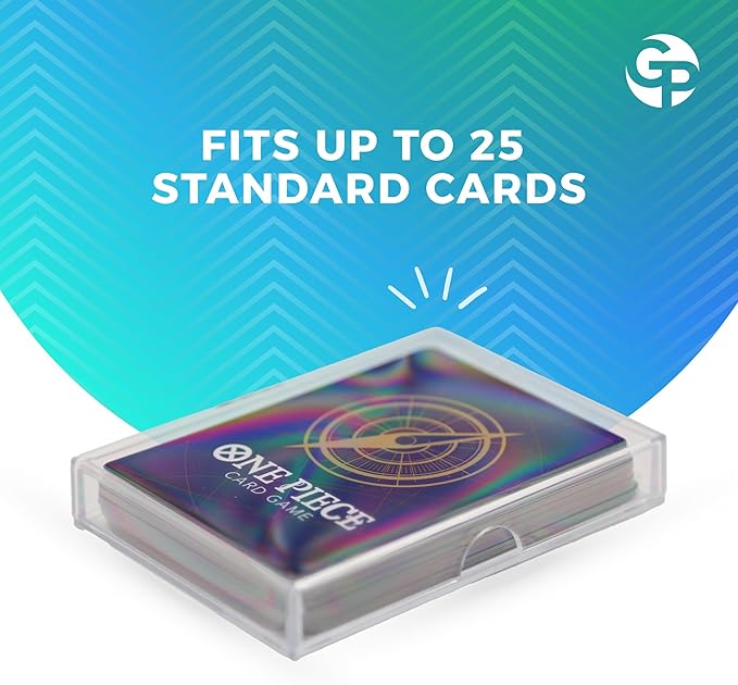 20 Pack Clear Acrylic Card Storage Boxes with Lids – 3 1/2" L x 2 1/2" W x 1/2" H Baseball Card Storage Box, Sports Card Boxes and Magic Card Storage Box – Made in USA