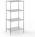 24" Deep x 36" Wide x 74" Height Wire Shelving Kit | 4-Tier | NSF Commercial Storage Rack Unit