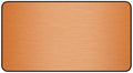 Brushed Metal Texture Desk Mat - Extended Mouse Pad & Desk Pad, Neoprene Surface, Non-Slip Rubber Base, Stitched Edges, Desk Protector for Keyboard & Mouse, Sizes 12x18/12x22/16x32 (Orange, 12x22)