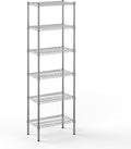 14" Deep x 24" Wide x 74" Height Wire Shelving Kit | 6-Tier | NSF Commercial Storage Rack Unit