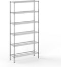 14" Deep x 42" Wide x 86" Height Wire Shelving Kit | 6-Tier | NSF Commercial Storage Rack Unit