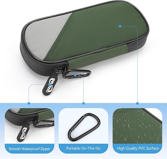 Insulin Travel Case Diabetic with 2 Reusable Ice Packs for Insulin Pen and Other Diabetic Supplies, Insulin Cooler Travel Case for The Daily Life and Trip, Green with Gray