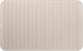 Silicone Dish Drying Mat for Multiple Usage,Easy clean,Eco-friendly,Heat-resistant Silicone Mat for Kitchen Counter or Sink,Refrigerator or Drawer Liner Tapioca 3XL 28 inches x 18 inches
