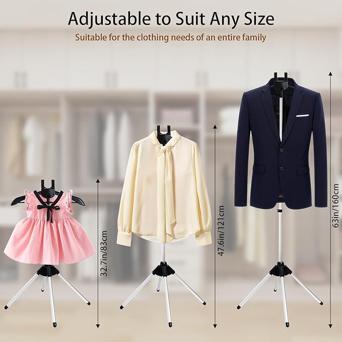 Garment Steamer Stand for Clothes - Garment Hanger for Steaming, Steam Rack for Clothes, Steam Iron with Stand, Including Ironing Gloves, Clothes Rac, Hair Remover ﻿