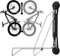 Steadyrack Bike Rack for Fat Bikes - The Original Wall Mounted Vertical Bike Storage - Fits Fat Tires - Space Saving Pivot Design - Heavy-Duty Steel Rack for Indoor Garage, Apartment or Home Use
