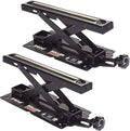 Trend Set of 2 Adjustable Miter Saw Roller Stand, 140 lbs Capacity and Height Adjustment from 2 inches to 6.3 inches, R/STAND/A/2
