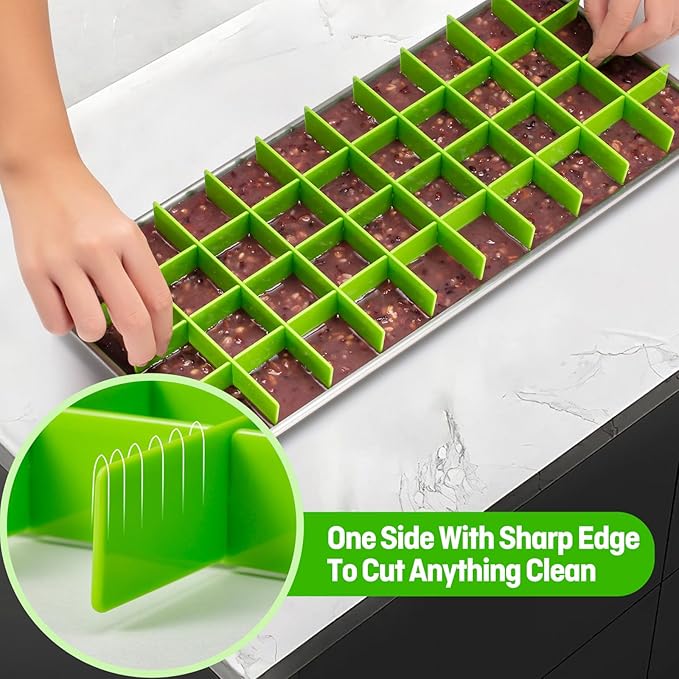 5 Sets Freeze dryer Tray Dividers For Harvest Right Freeze Dryer Medium Trays. Adjustable Locking Grid for The Cube Freeze Dryer,Freeze Dryer Accessories