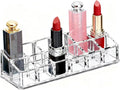 Clear Acrylic Lipstick Lip Gloss Organizer 12 Slots Comestic Display Holder for Nail Polish Essential Oil