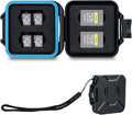 JJC 12 Slots Portable CFexpress Type A Card Case Holder, Water-Resistant and Anti-Shock MSD Micro SD Storage Organizer for 4 CFexpress Type A Card & 8 Micro SD/Micro SDHC/Micro SDXC Card