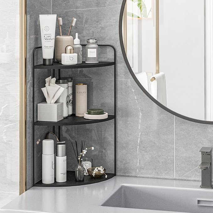 Bathroom Counter Organizer,Countertop Organizer,Vanity Organizers,Bathroom Storage,Bathroom Sink Organizers,Counter Shelf,Corner Counter,Corner Shelves
