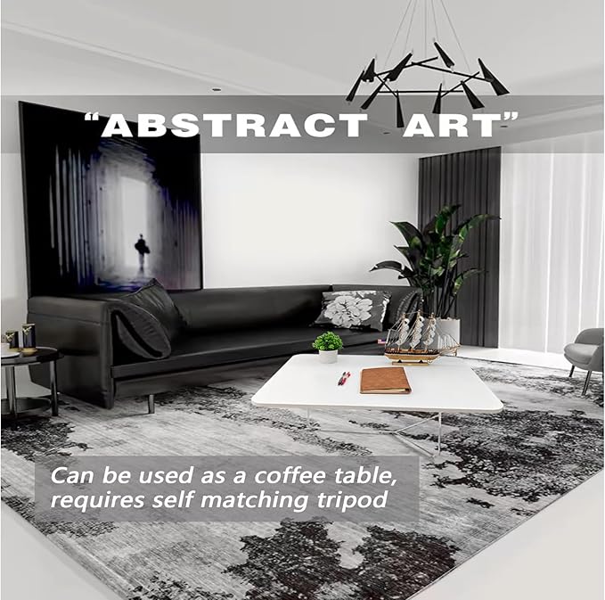 31 "x22.8 Wall Mounted Folding Table with Foldable Bracket, Suitable for Folding Tables on Balconies, Laundry Rooms, Kitchens, Home Offices, bedrooms, and Living Rooms (White)