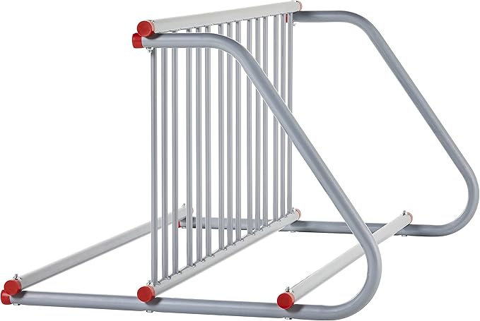 Retrospec Commercial Grid Bike Rack - Single & Double Sided - Bicycle Storage Stand for Garages, Stores, Schools & Universities Power Coated Steel