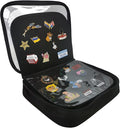 FR Multi-Function Enamel Pin Display Book, Detachable Binder Pin Bag
