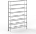 14" Deep x 48" Wide x 74" Height Wire Shelving Kit | 8-Tier | NSF Commercial Storage Rack Unit
