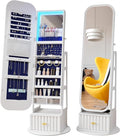 61" Full Length Mirror Jewelry Cabinet with Storage – Rotating, Lockable Jewelry Armoire with Velvet Lining, Standing Organizer for Women – Ideal Gift for Jewelry Storage & Display, White