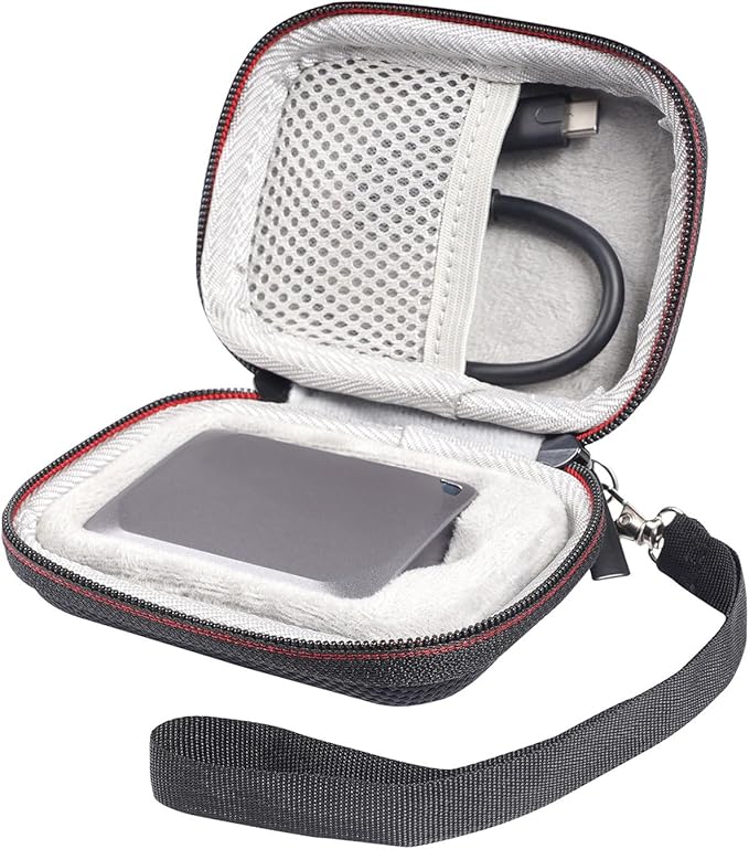and SSD Carrying Case for X9 X10 Portable Protection for Your Files Storage Case