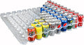 Display Technologies Visi-Slide Gravity Fed Organizer for 12/16oz low ring Beverages on Flat and Angled Shelves in Cold Vaults & Coolers, Drink Organizer (Pack of 2)