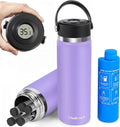 Insulin Cooler Travel Case Tsa Approved, 3-5 Pens Medicine Travel Cooler Temp Display, Diabetes Case with Reusable Ice Pack, Refrigerated Medication Organizer for Diabetic Supplies (Purple)