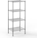 18" Deep x 24" Wide x 54" Height Wire Shelving Kit | 4-Tier | NSF Commercial Storage Rack Unit