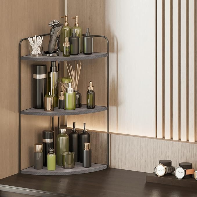 Bathroom Counter Organizer,Countertop Organizer,Vanity Organizers,Bathroom Storage,Bathroom Sink Organizers,Counter Shelf,Corner Counter,Corner Shelves