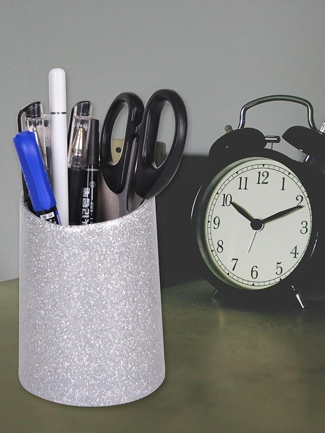 2 Pack Eyeglasses Holder PU Leather Glasses Stand Case Holder for Desks or Nightstands