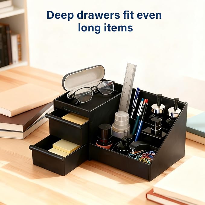 Cologne Organizer for Men, Perfume Stand, Bathroom Countertop Storage Shelf, Dresser Organizer Counter, Brush Holder, Bedroom Counter Storage Trays, Gifts for Men(Black)