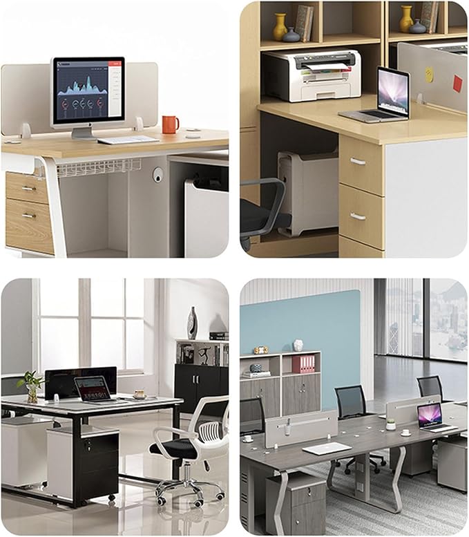 Upgraded 180 Degree Rotating Desk Clamp Organiser Cup Holder for Office and Gaming Table Coffee Mug Storage Rack